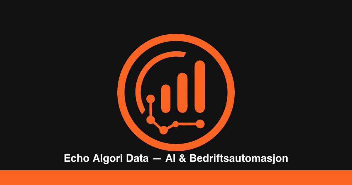 Echo Algori Data — Produksjons-RAG kunnskapsassistent